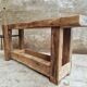 Antique workbench bathroom furniture or side table