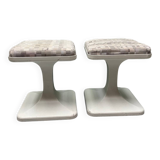 2 tabourets Sulo Space age, Luigi Colani