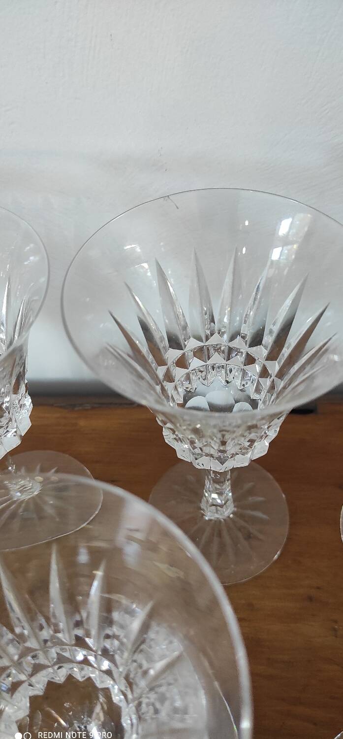 Villeroy and boch crystal wine glass set