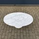 Table basse ovale originale Knoll Tulip Eero Saarinen Carrara