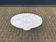 Table basse ovale originale Knoll Tulip Eero Saarinen Carrara