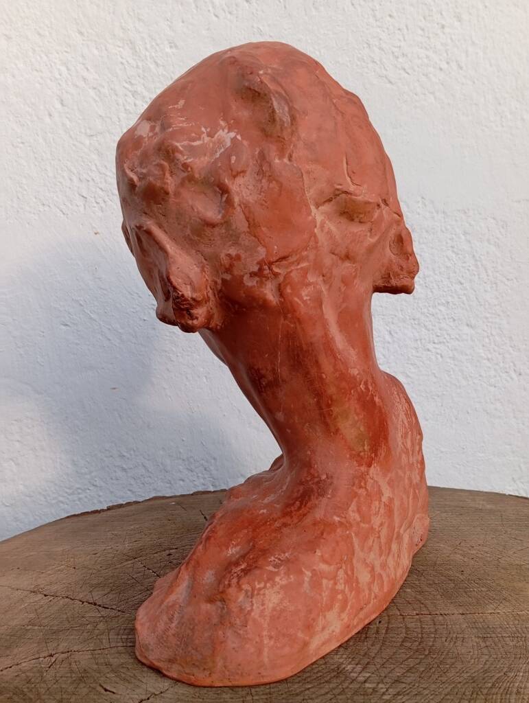 Terracotta bust Amedeo Gennarelli