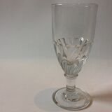 8 blown flared glasses