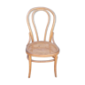 Fischel bistro chair, Austrian design 1900 curved wood and canning