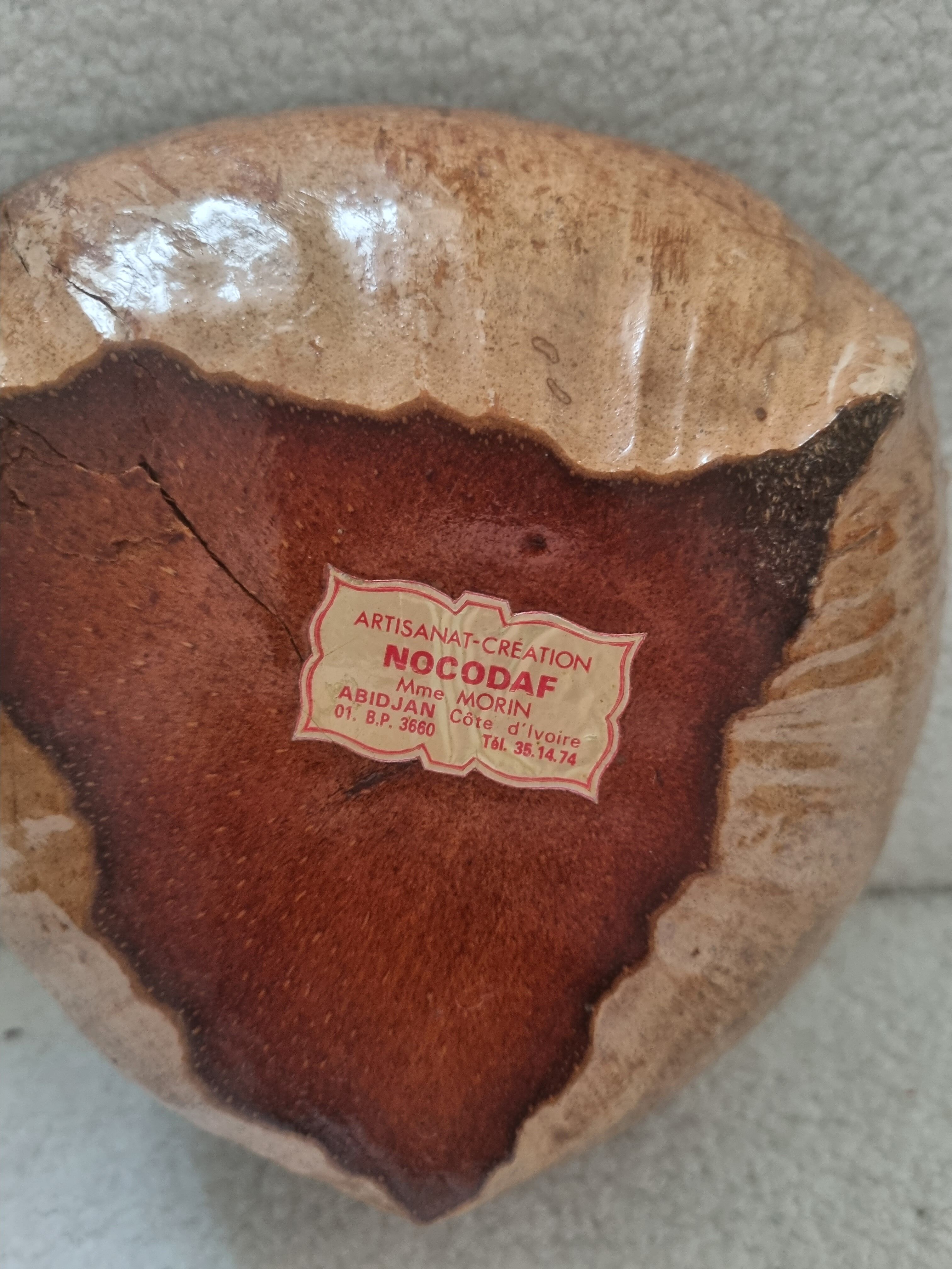 Coconut ice cube bucket by mrs. morin nocodaf abidjan