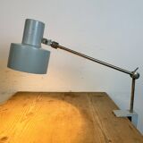 Grey Industrial Factory Office Desk Lamp from Elektrosvit, 1970s