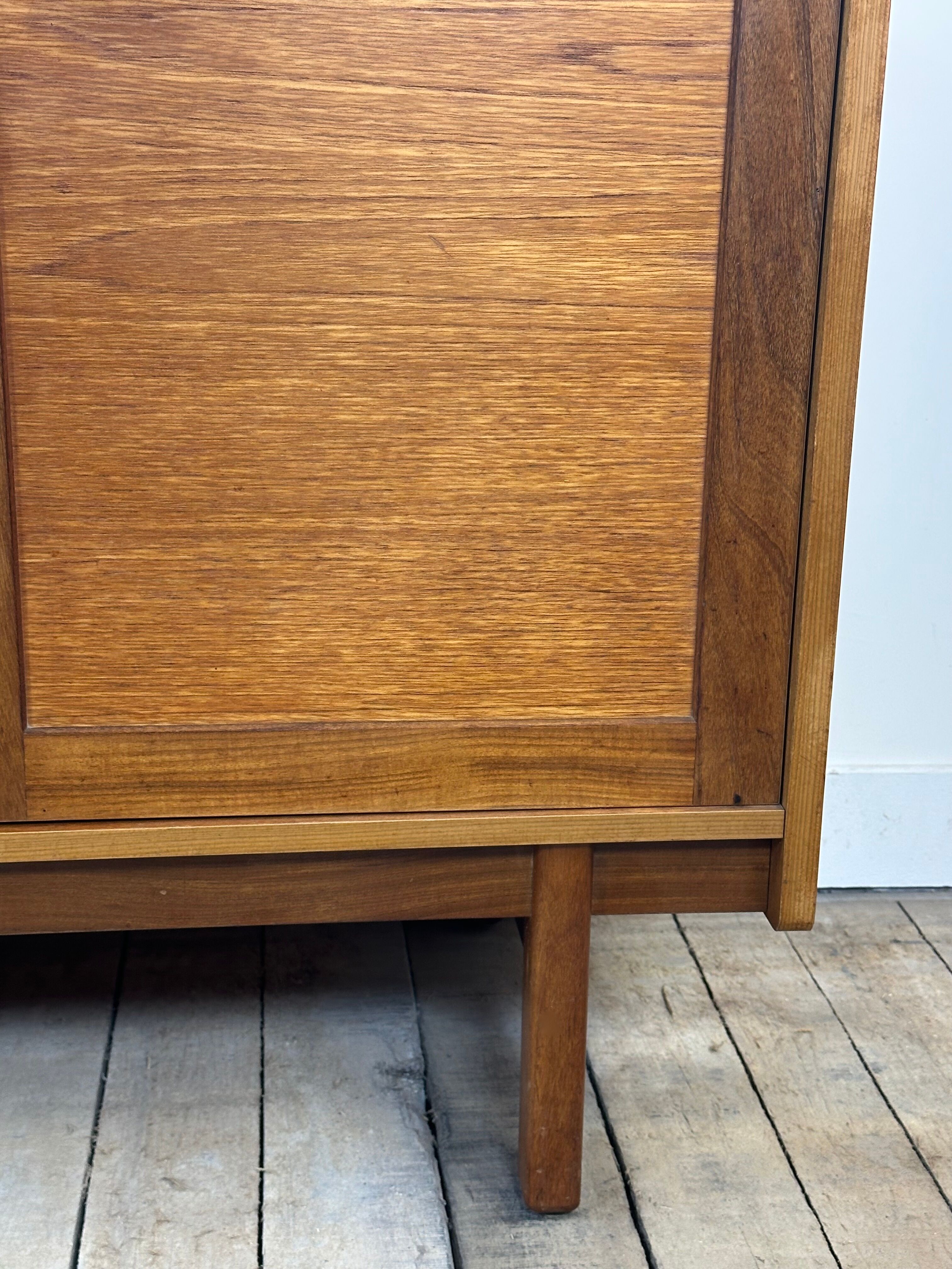 Vintage Scandinavian teak sideboard 1970s