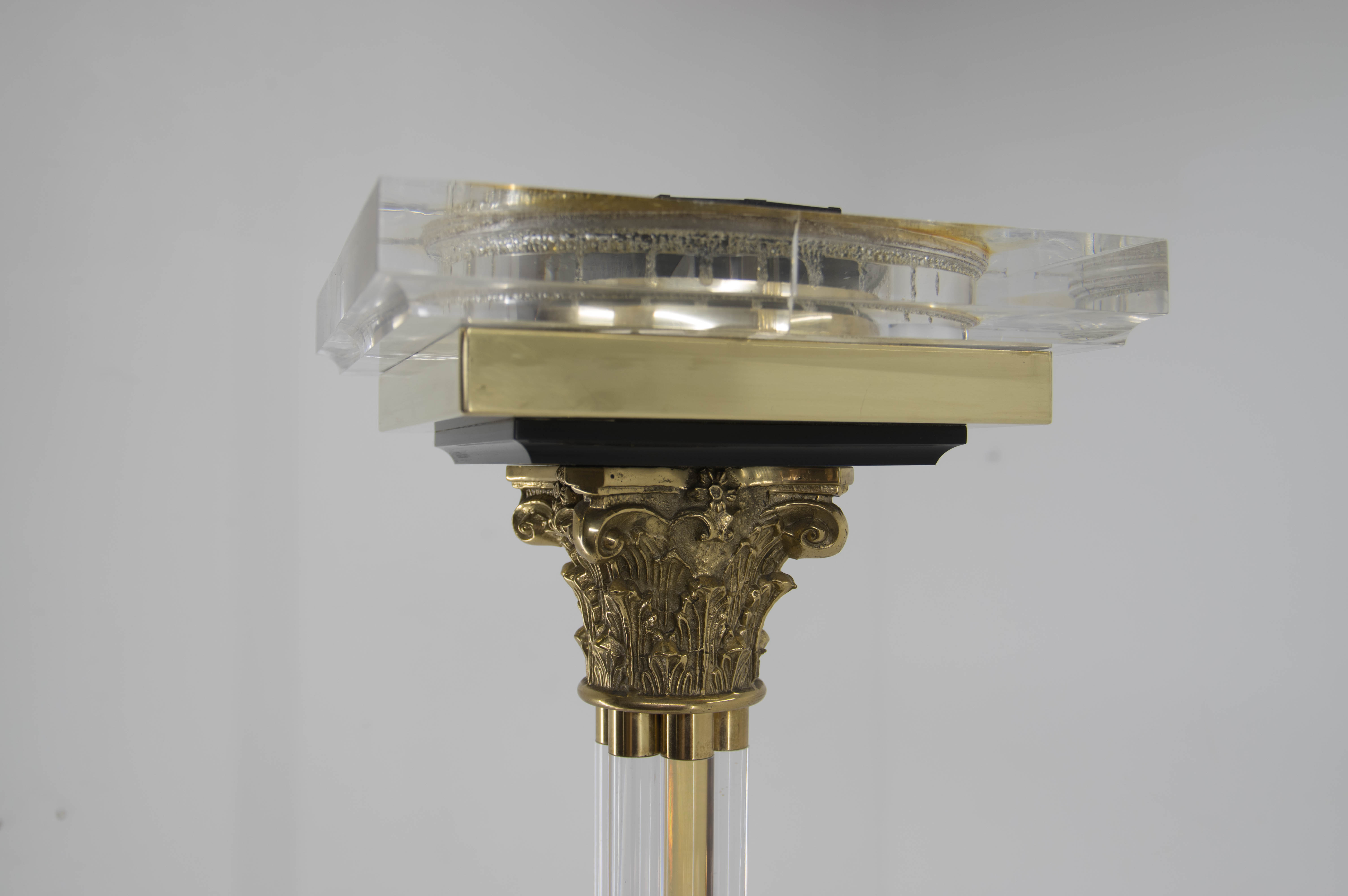 Floor Lamp with Upright Light, Italy, 1970s
