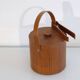Vintage teak ice bucket 1960s