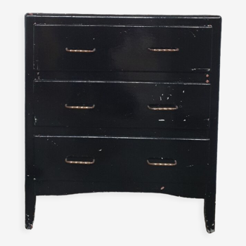 Patinated vintage chest of drawers