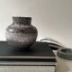 Glazed stoneware vase, Accolay FRANCE 1950