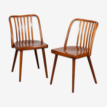 Paire de chaises vintage par Antonin Suman pour Ton, 1960