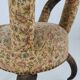 Rare 19th century highly decorative bull horn armchair (1870)