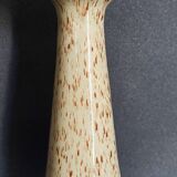 Speckled ceramic soliflore vase, 20th century