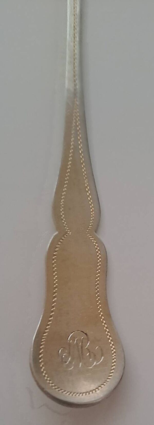 6 petites cuillères en argent massif minerve