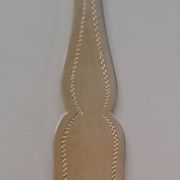 6 small solid silver teaspoons Minerva