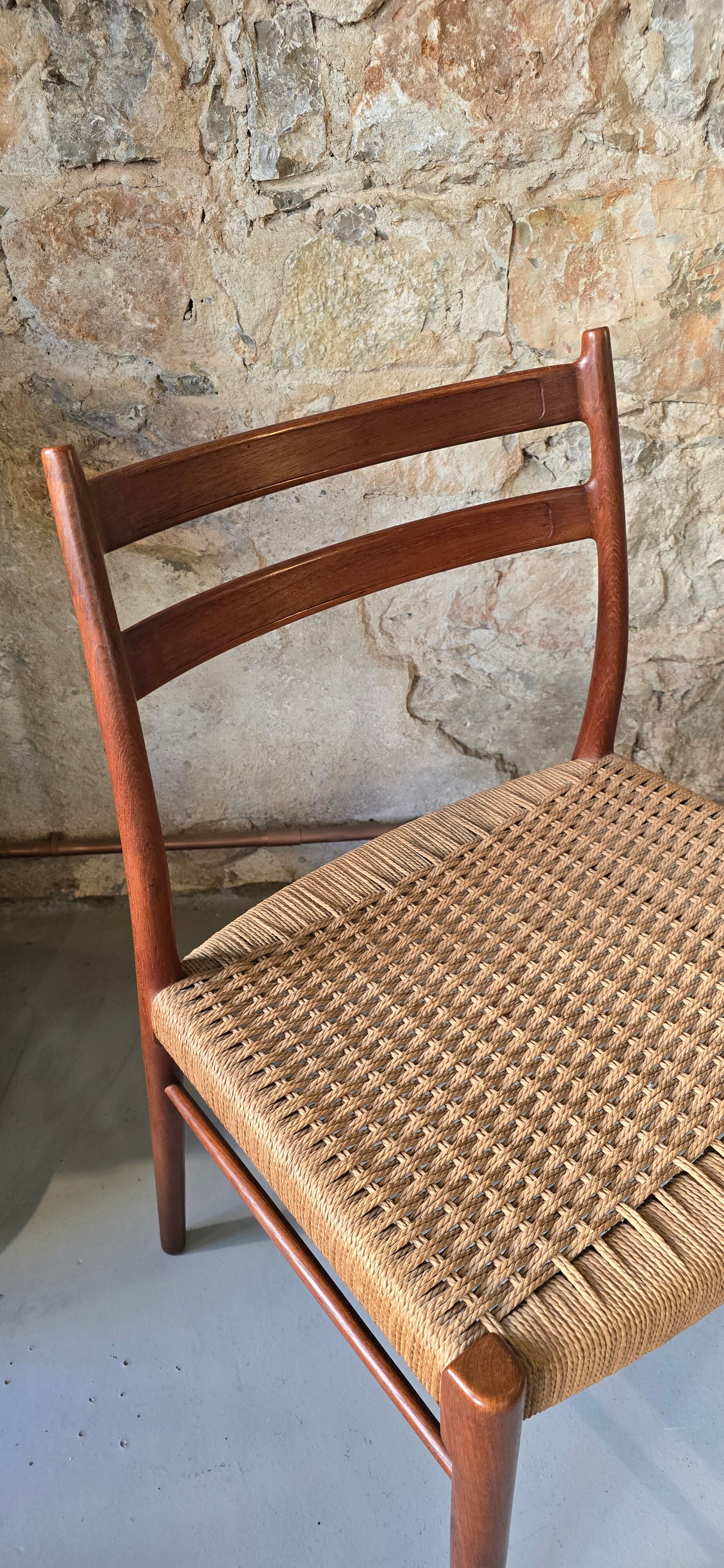 Arne Wahl Iversen - Pair of chairs GS-70 Ed. Glyngore Stolefabrik 1960 DK