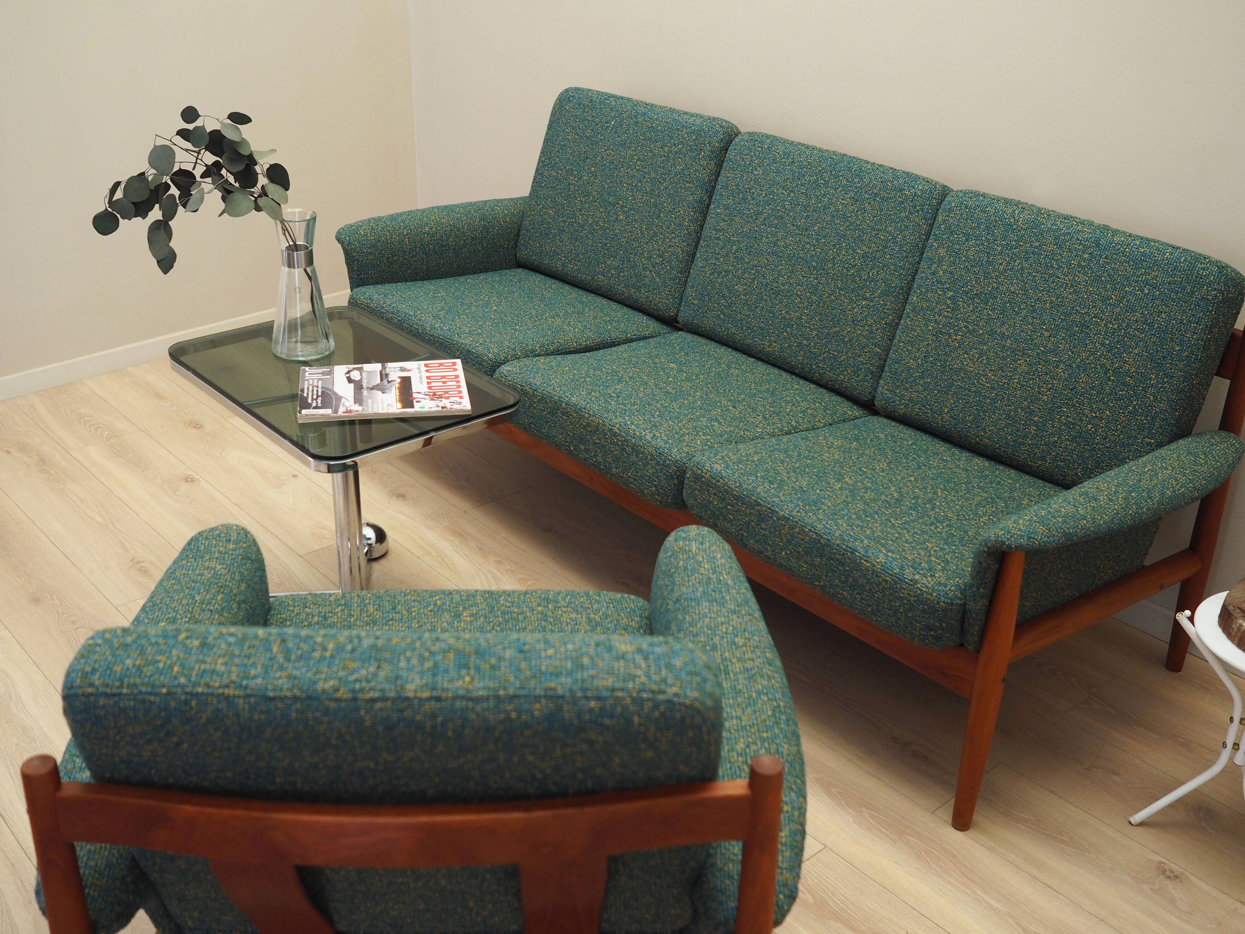 Lounge suite, Danish design, 1960s, Grete Jalk, manufacturer: France & Søn
