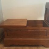 coffee table solid oak chest