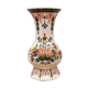 hand-painted polychrome porcelain vase from the Royal Delft Factory