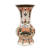 Vase en porcelaine polychrome peinte à la main de la manufacture royale de Delft
