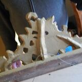 Classic-style gold mirror - 122x78cm