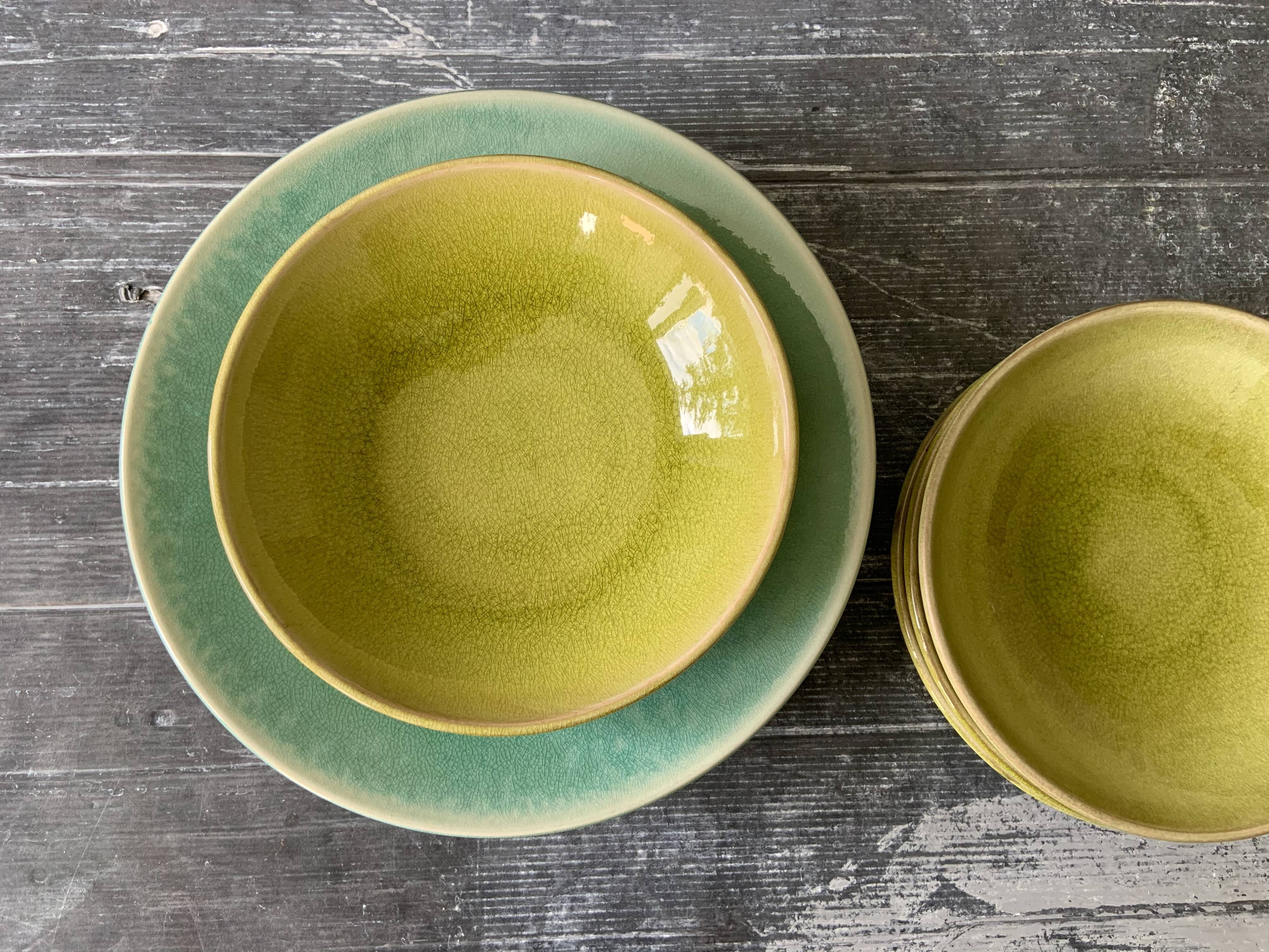 8 Jars Tourron plates