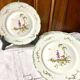 8 Raynaud porcelain dessert plates