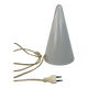 Teepee glass table lamp from SCE France