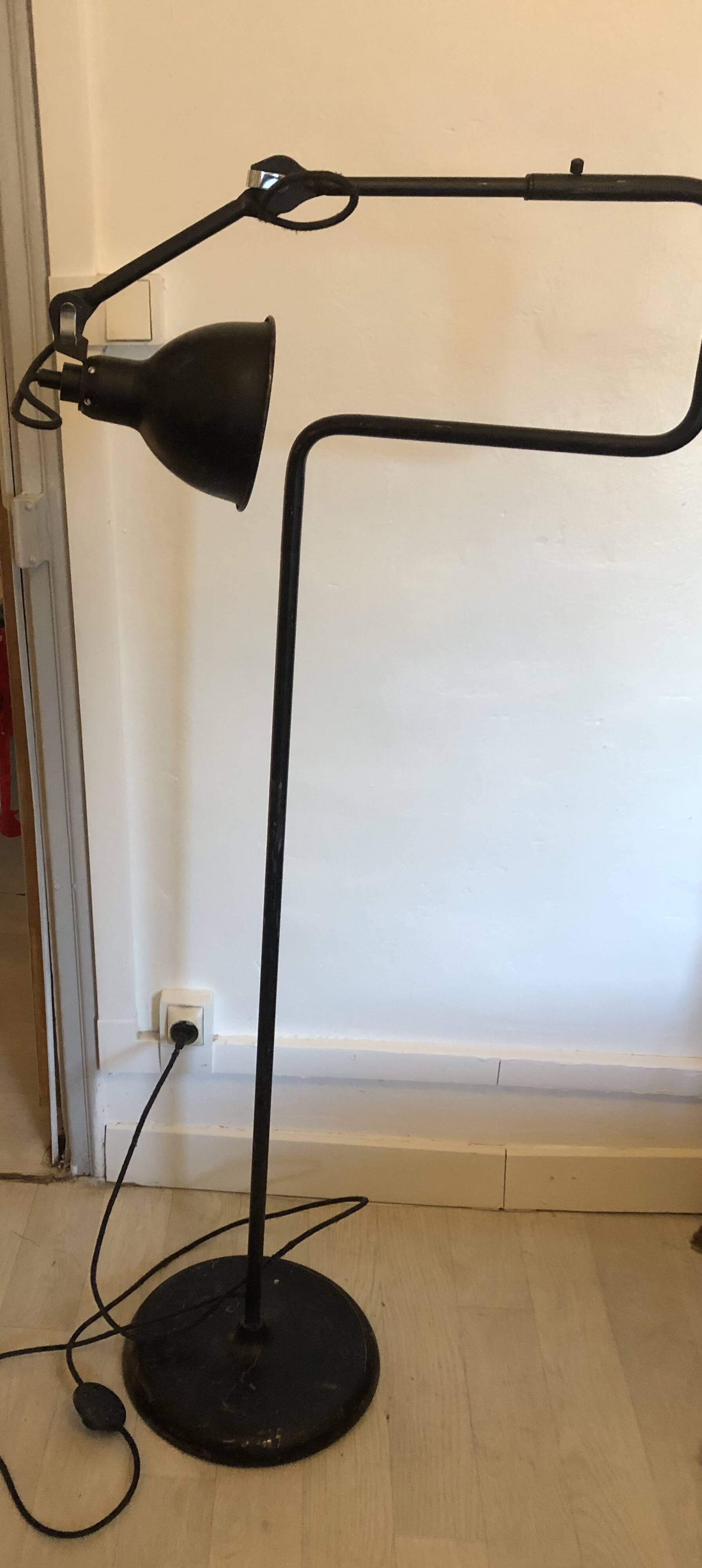 Industrial Gras style floor lamp