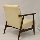 Armchair Henryk Lis 300-190 years 1970 fabric sparkling effect.