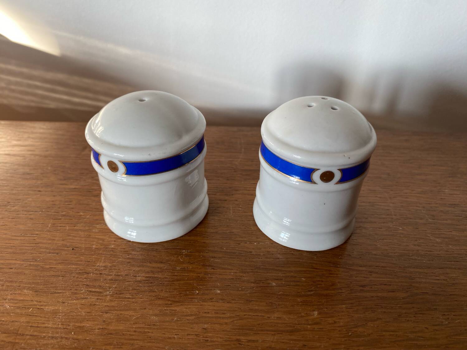 Salt & pepper shakers philippe deshoulieres ceramic made in france vintage