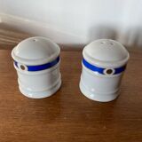 Salt & pepper shakers philippe deshoulieres ceramic made in france vintage