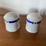 Salt & pepper shakers philippe deshoulieres ceramic made in france vintage