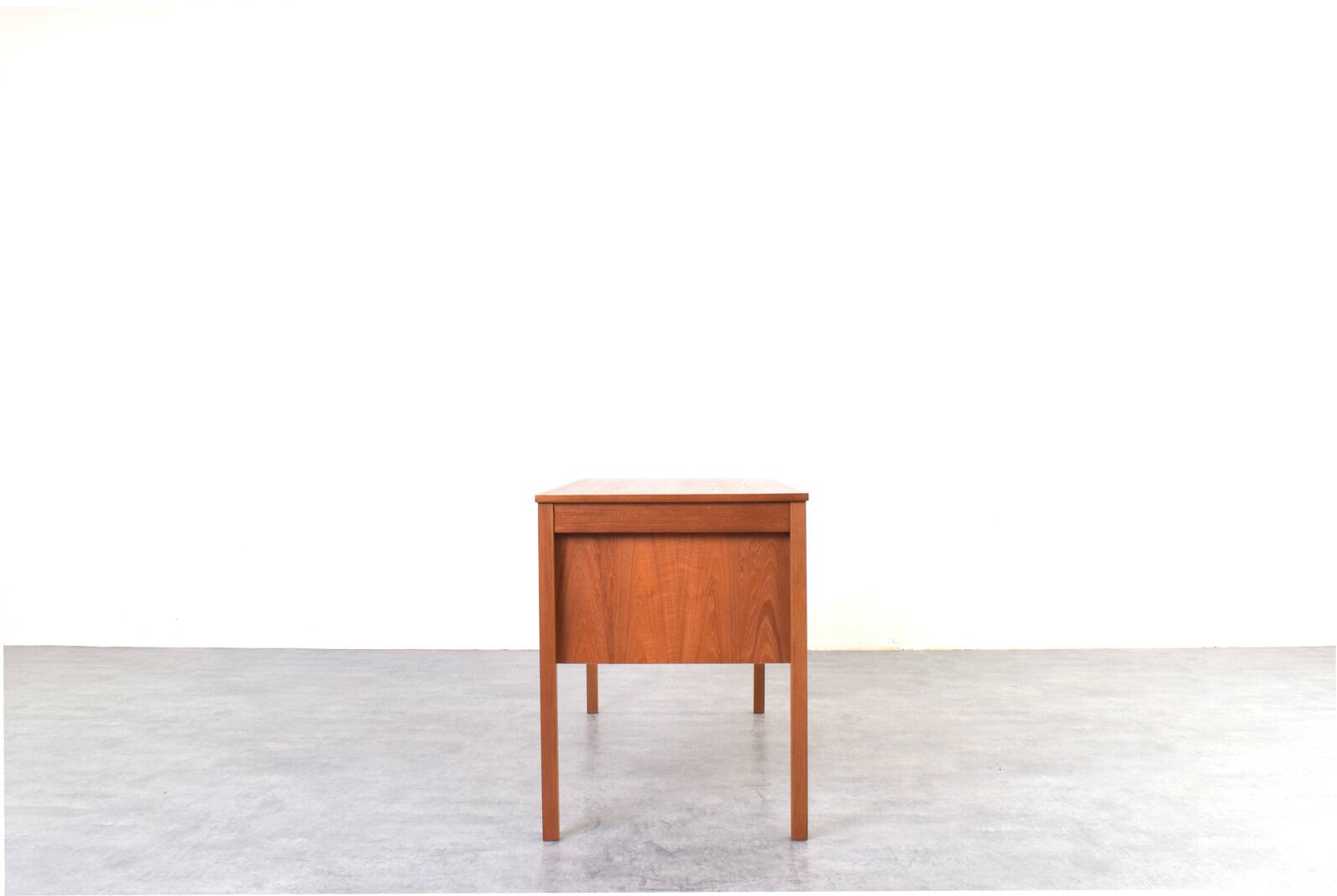 Mid-Century Danish Teak Desk from Domino Møbler, 1960s.