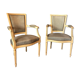 Duo de fauteuils anciens