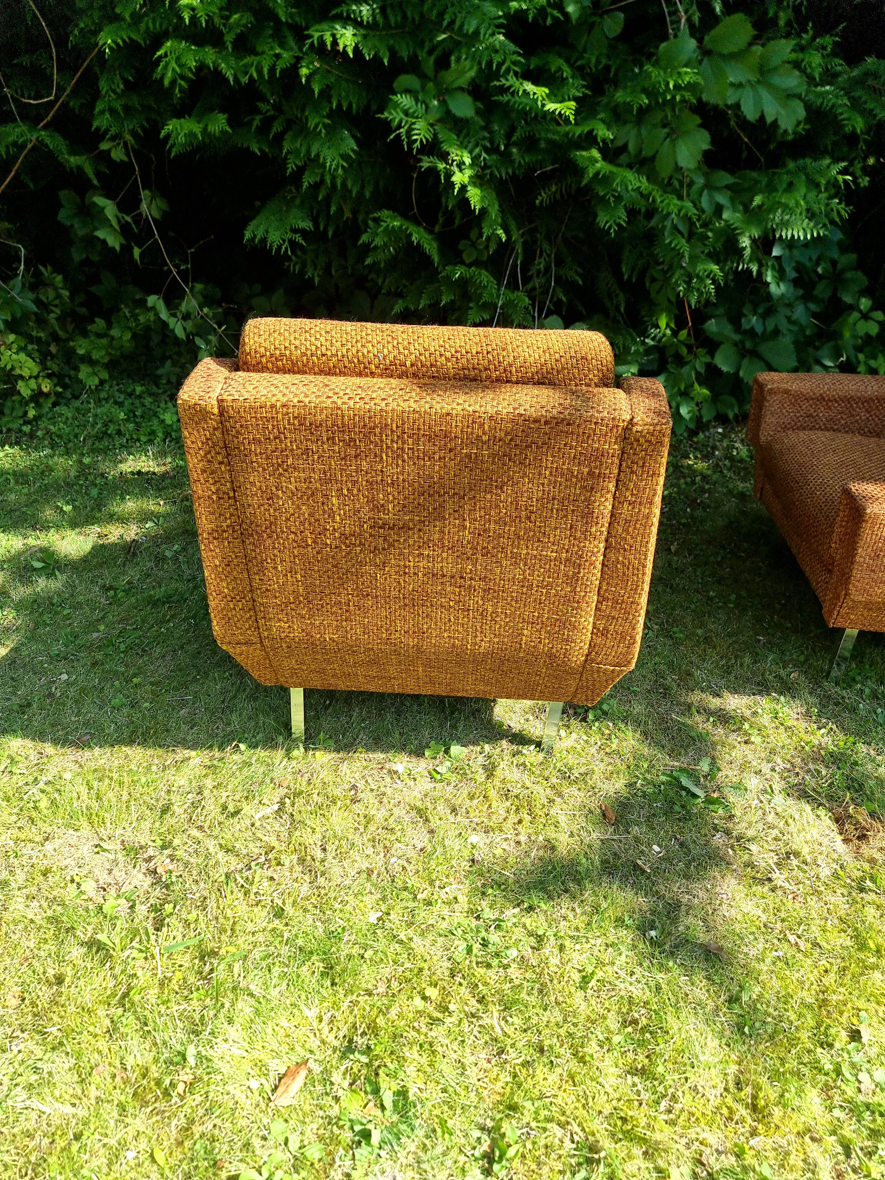Pair of 1950s armchairs