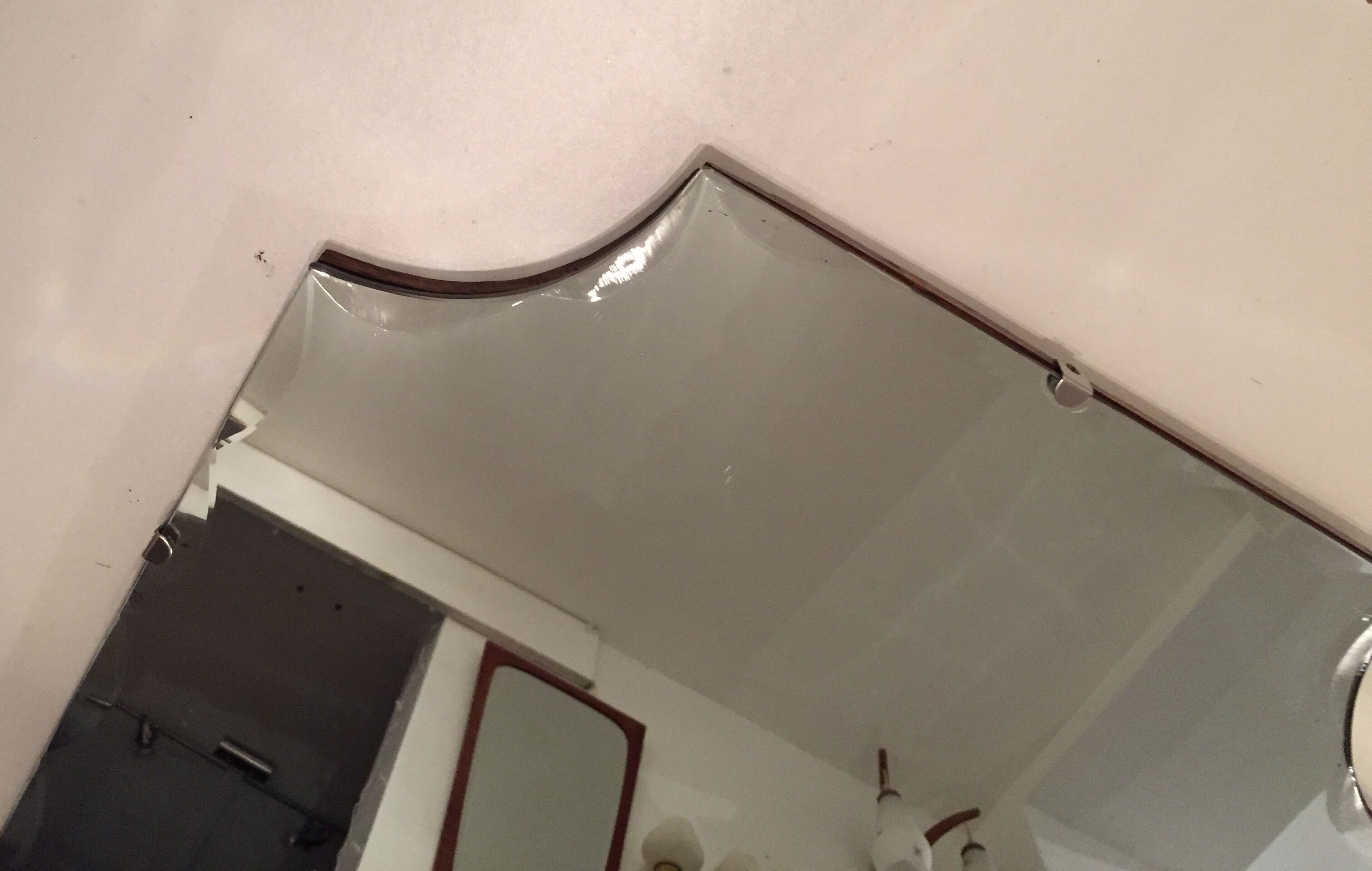 Art deco mirror 76x45cm