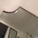 Art deco mirror 76x45cm