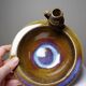 Pretty bowl or small original vintage stoneware cup signed "Marie" La Borne?