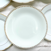 Service de table en porcelaine pour 6 personnes