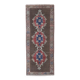 Vintage Turkish hallway rug 84x220 cm