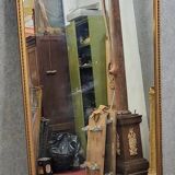 Miroir de style Louis XVI  en bois doré vers 1850