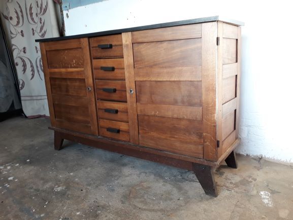 Buffet feet compass by René Gabriel 1950