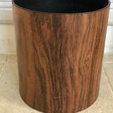 Vintage wooden paper basket