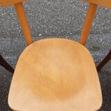 Set of 6 vintage mismatched bistro chairs
