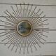 Brass sun mirror