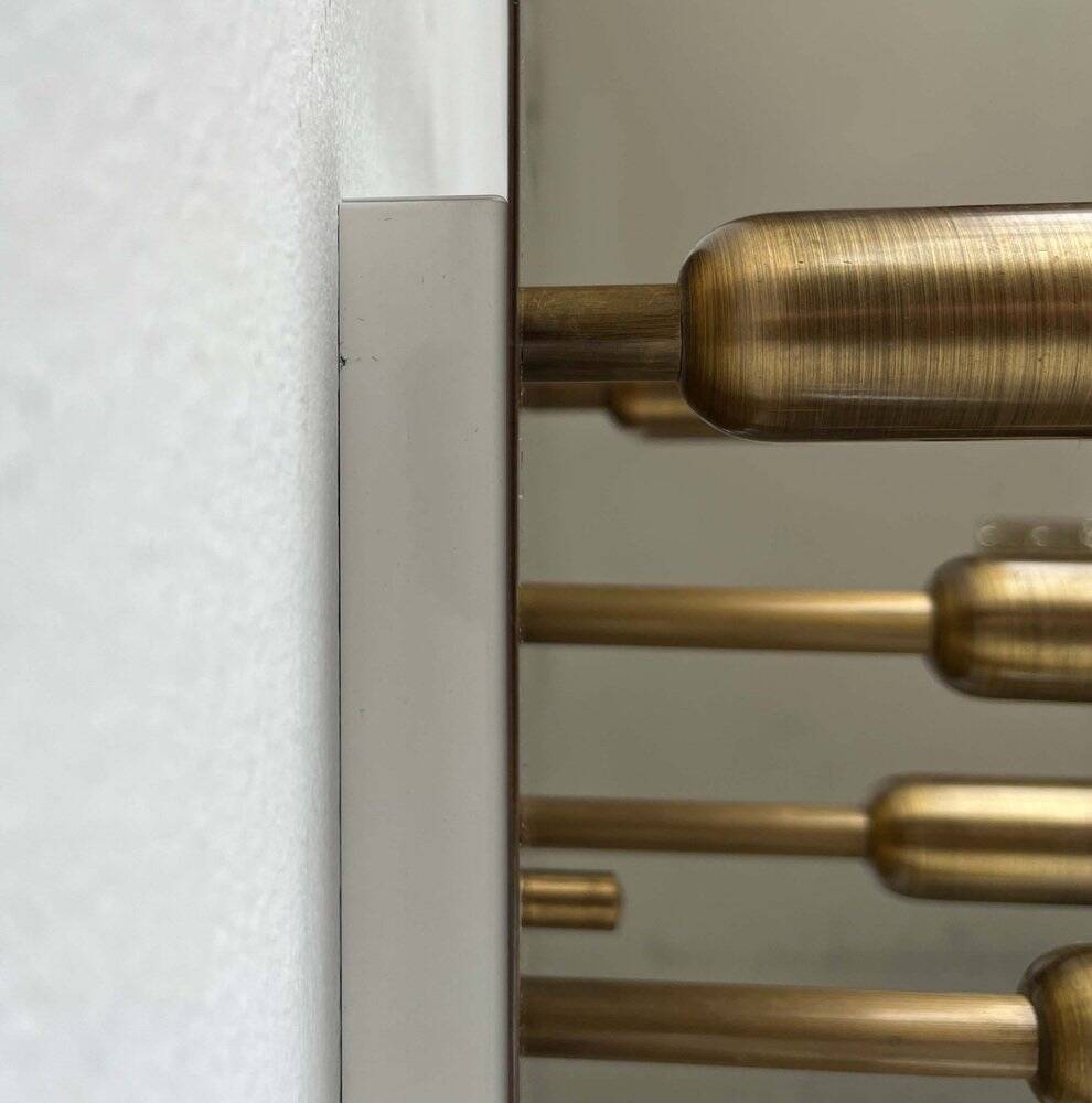 Vintage German Brass Ceiling or Wall Lamp from Sölken, 1970s