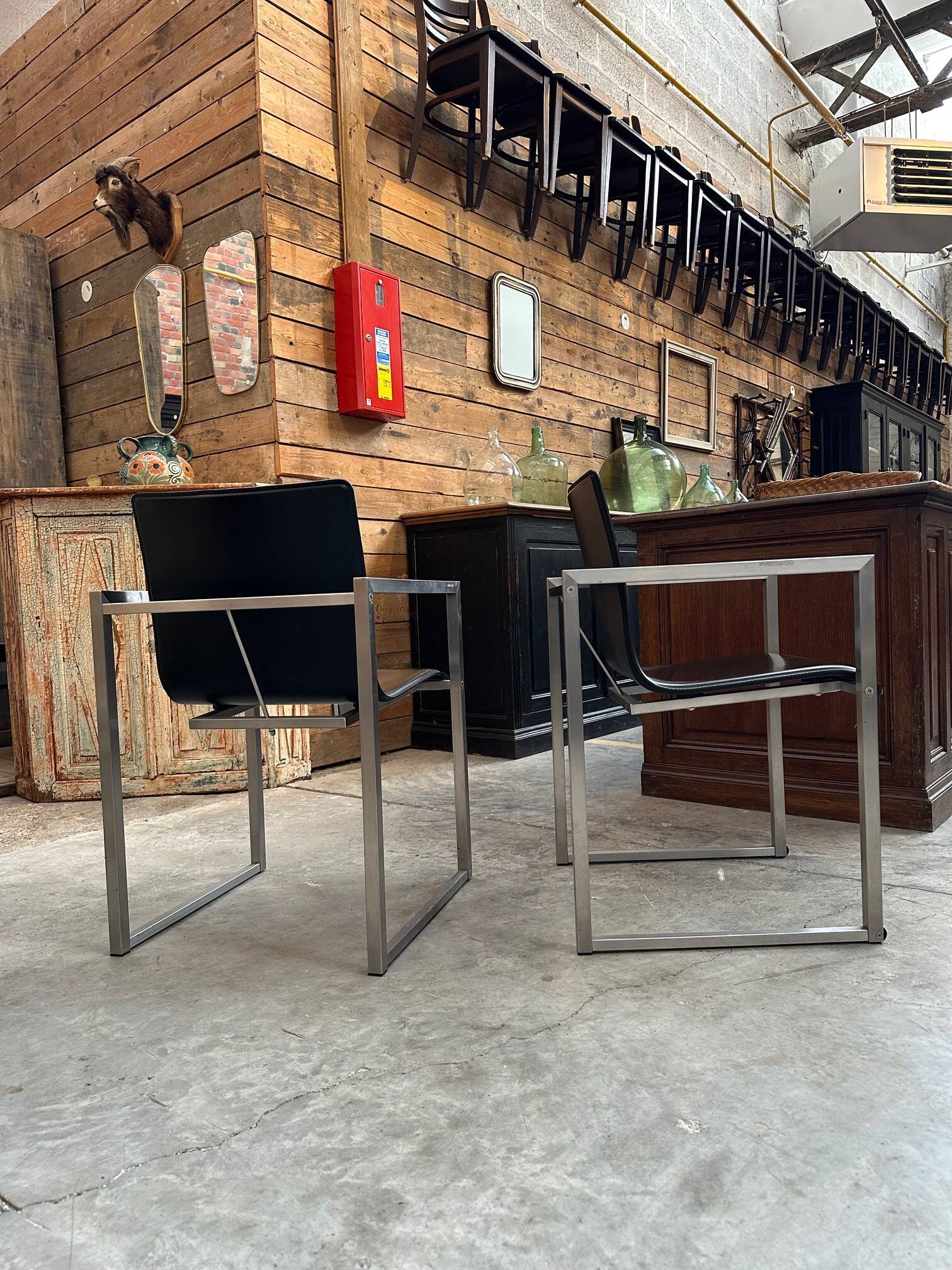 Pair of Arrben armchairs from the 80s