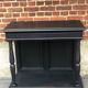 Console ancienne noire